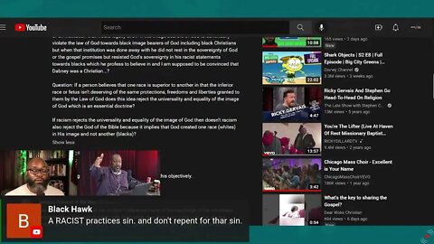 Cognitive Dissonance about RLDabney @Kwuam Adams @The BCV (Book Chapter Verse) Podcast
