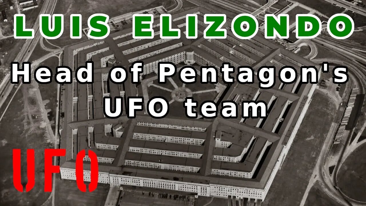 Interview: Luis Elizondo, former head of Pentagon's UFO investigation unit