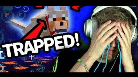 My Minecraft dog is TRAPPED under water (HELP ME!!!) - part 9