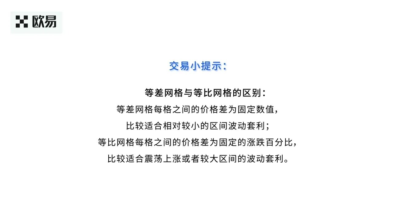 如何在欧易进行网格交易 APP端