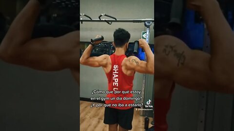 ¿Cómo que Por Qué Estoy en el Gym un Día Domingo? 🤨