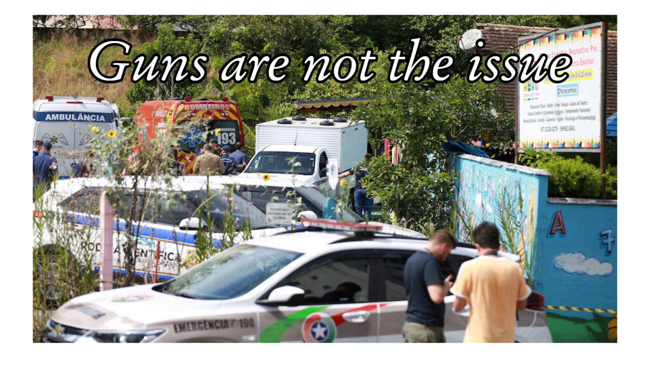 Guns are not the issue