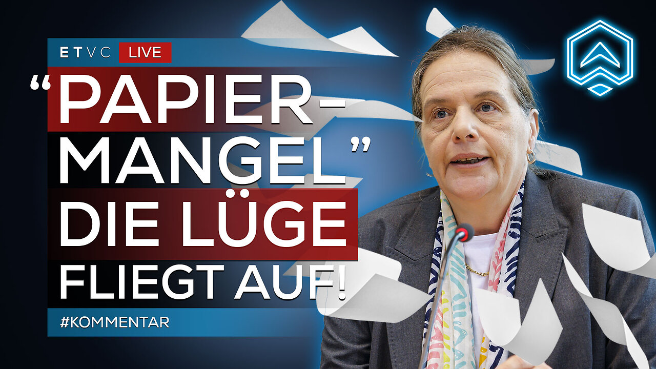 🟥 LIVE | SPD - "Papiermangel" - LÜGE fliegt auf! Selbst GRÜNE für NEUWAHLEN!? | #KOMMENTAR