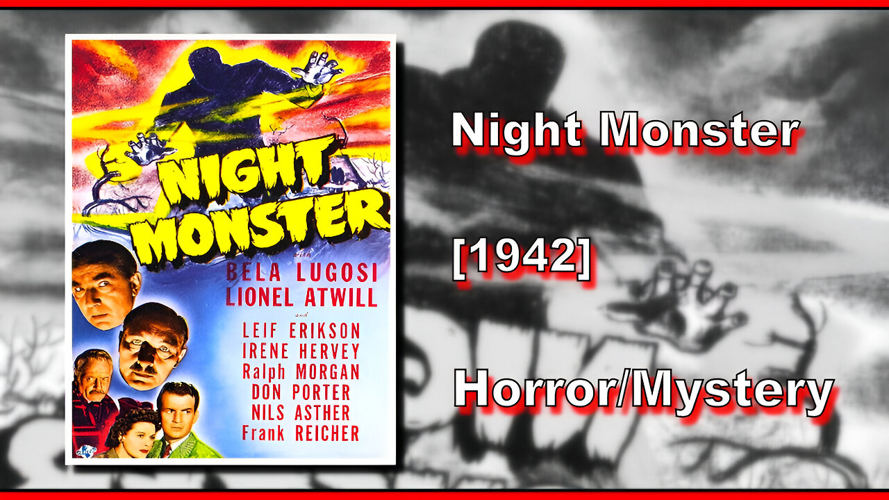 Night Monster (1942) | HORROR/MYSTERY | FULL MOVIE