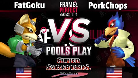 FPS3 Online Top 32 Qualifier - EGTV | FatGoku (Fox) vs. Porkchops (Falco) - Smash Melee