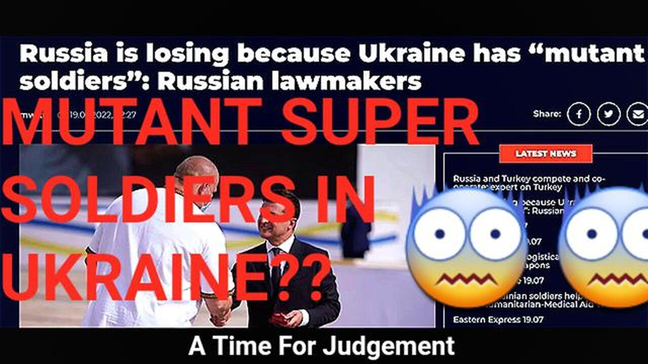 Russia Dizdar & Satanic Mutant Super Soldiers in Ukraine. Satanic Ritual Abuse Mind Slave Assassin's