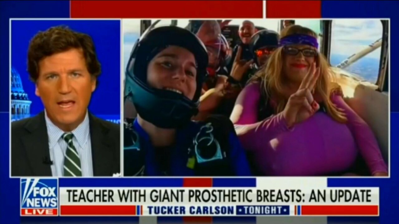 Tucker - Teacher with Giant Prosthetic Breasts - Update