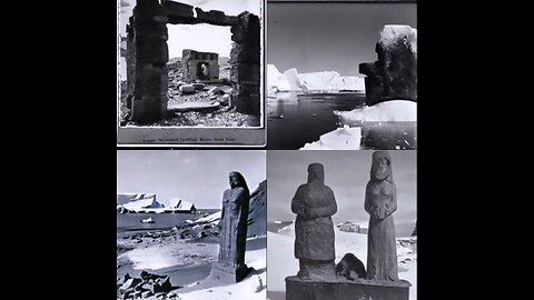 Pictures Beyond the ice wall? 🤔 what do you think? Real or fake?