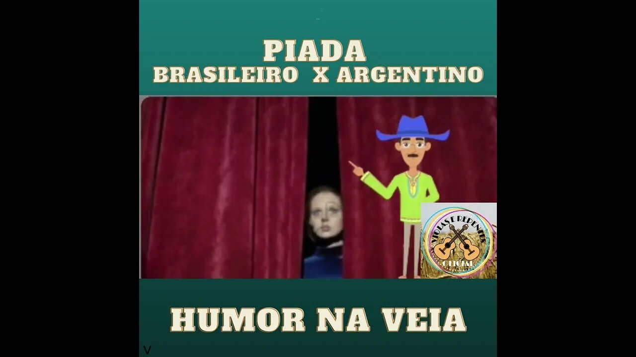 PIADA BRASILEIRO X ARGENTINO IMPOSÍVEL NÃO RIR