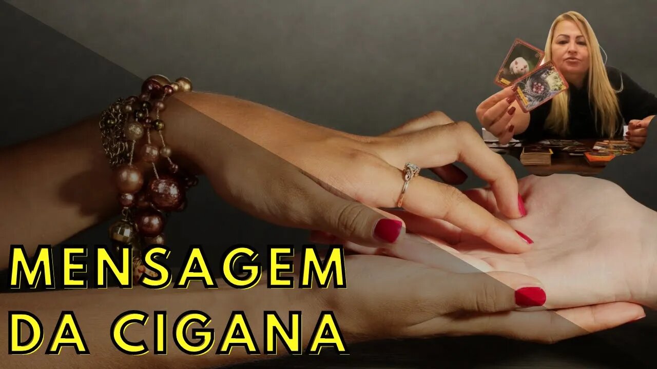 Pergunte a cigana, tem uma mensagem urgente para você!