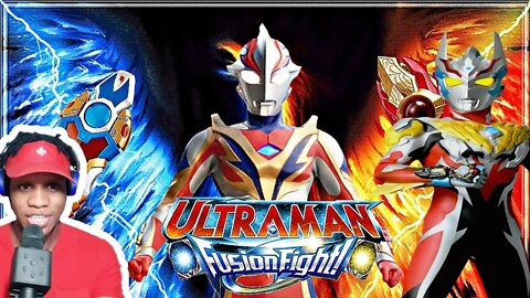 Ultraman Fusion Fight" ! Game Intro Movie -Official Trailer Reaction