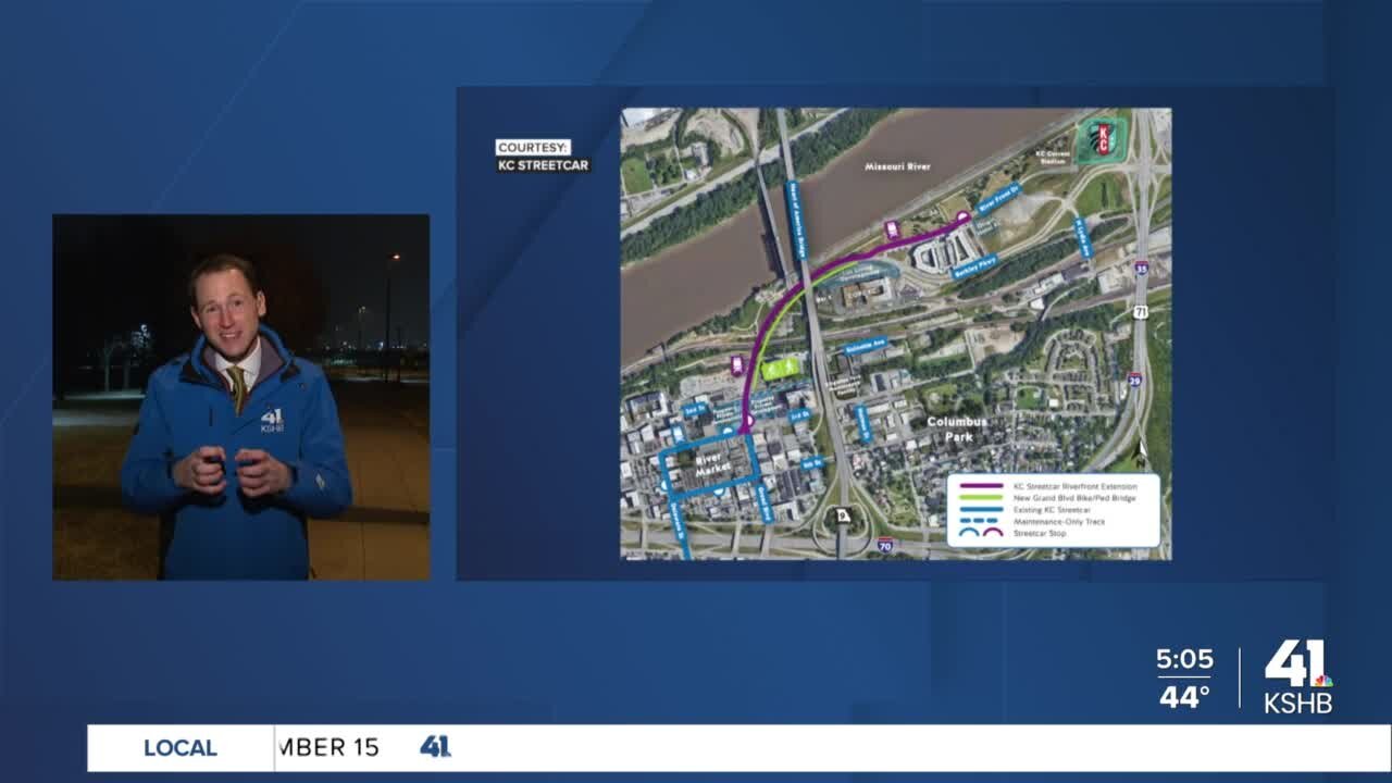 Learn about KC Streetcar’s riverfront extension at Thursday's meeting