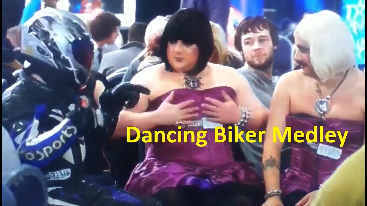 Dancing biker medley - BGT audition