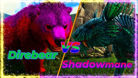 Dire Bear vs Rex\Allosaurus\Magmasaur | ARK Survival Evolved | Ark Battles | Ark Gameplay