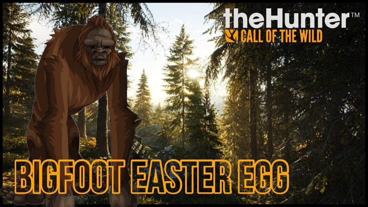 Hunter Call Of The Wild - BIGFOOT Easter Egg