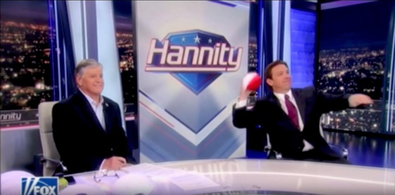 Ron DeSantis Joins Sean Hannity Live In-Studio