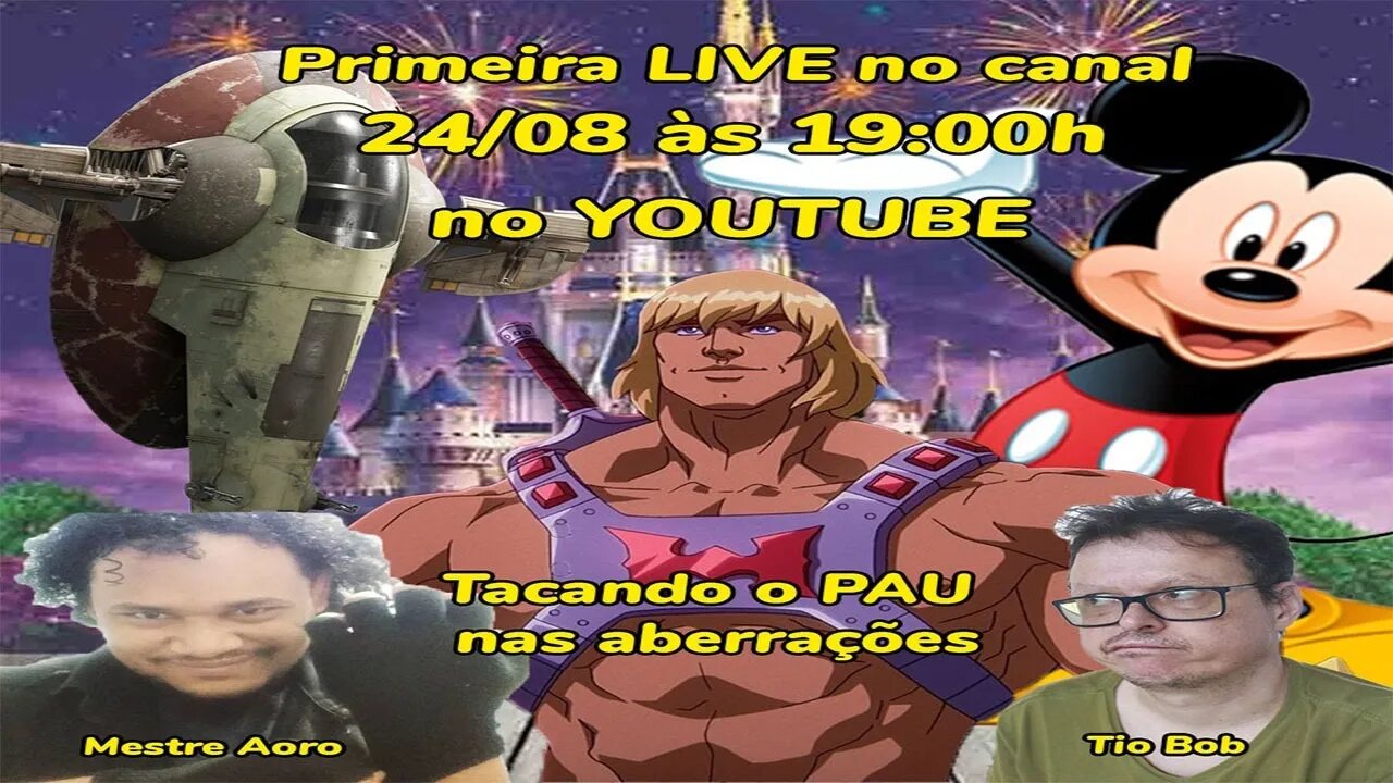 Tacando o PAU nas aberrações | LIVE | #LIVE #He-man #Disney #Slave1