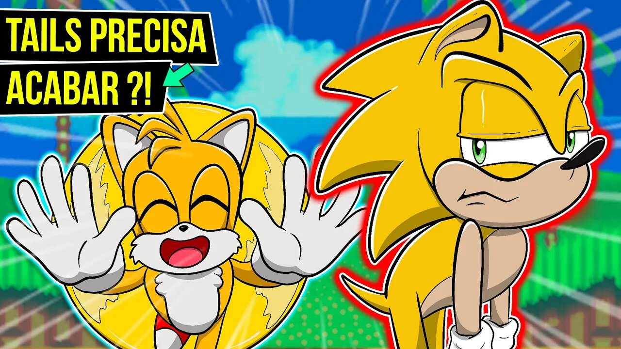Sonic 2 Desynced - Tails é o PROBLEMA do SONIC Amarelo😂