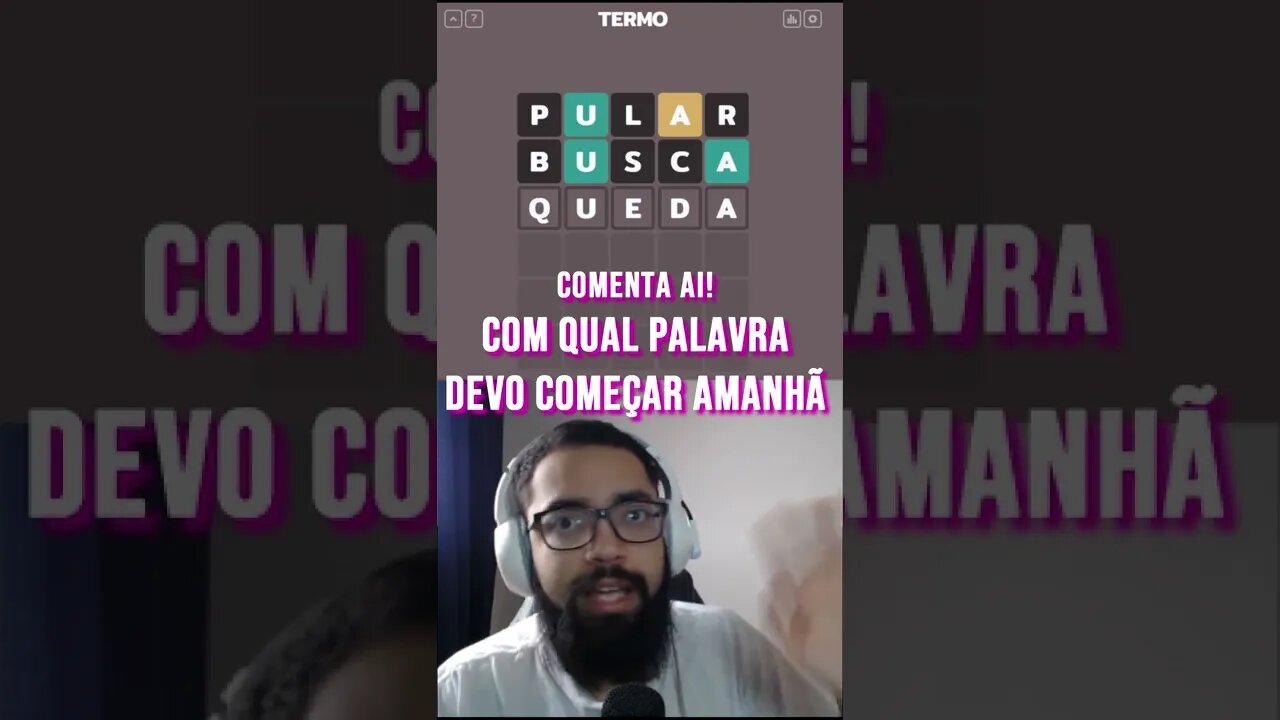 Qual a palavra do TERM.OOO de hoje?