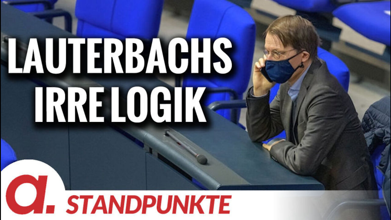 Lauterbachs irre Logik: Mehr Infektionen, kürzere Quarantäne | Von Peter Haisenko