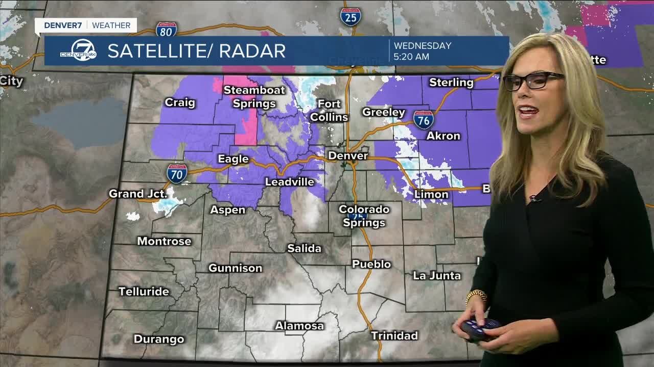 Snowstorm continues to impact high country, eastern plains