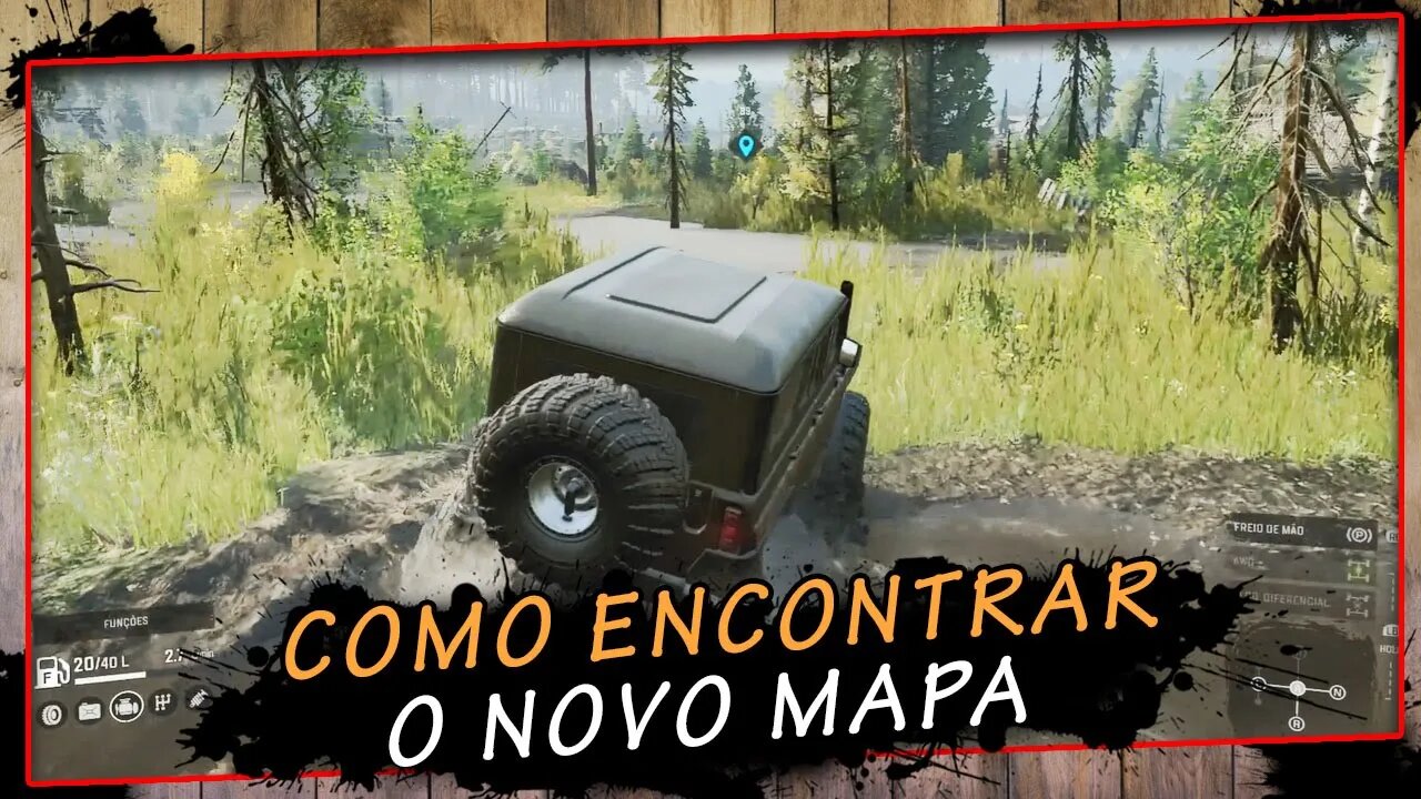 SnowRunner, Como Encontrar O Novo Mapa, Gameplay PT BR #13
