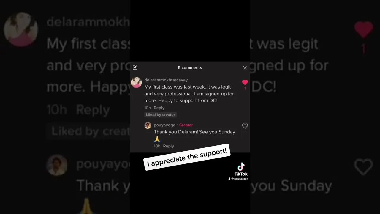 Thank you for the support😁