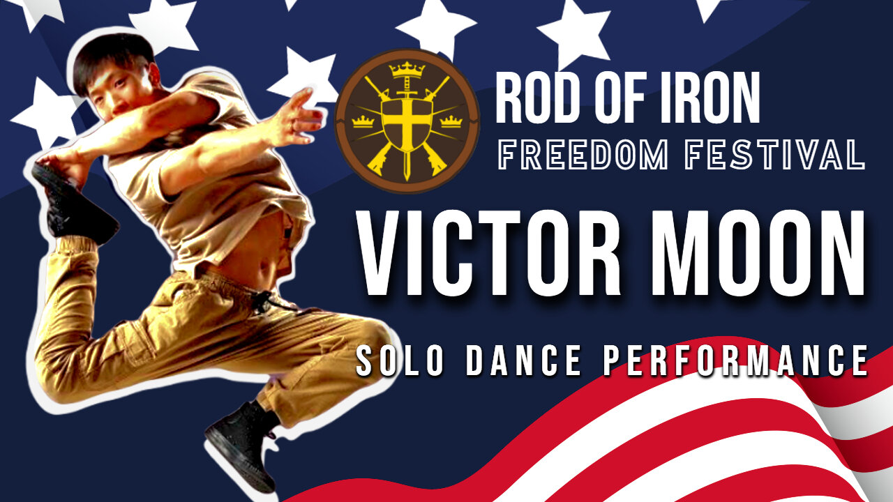 Rod of Iron freedom Festival 2024 Victor Moon Solo Dance performance