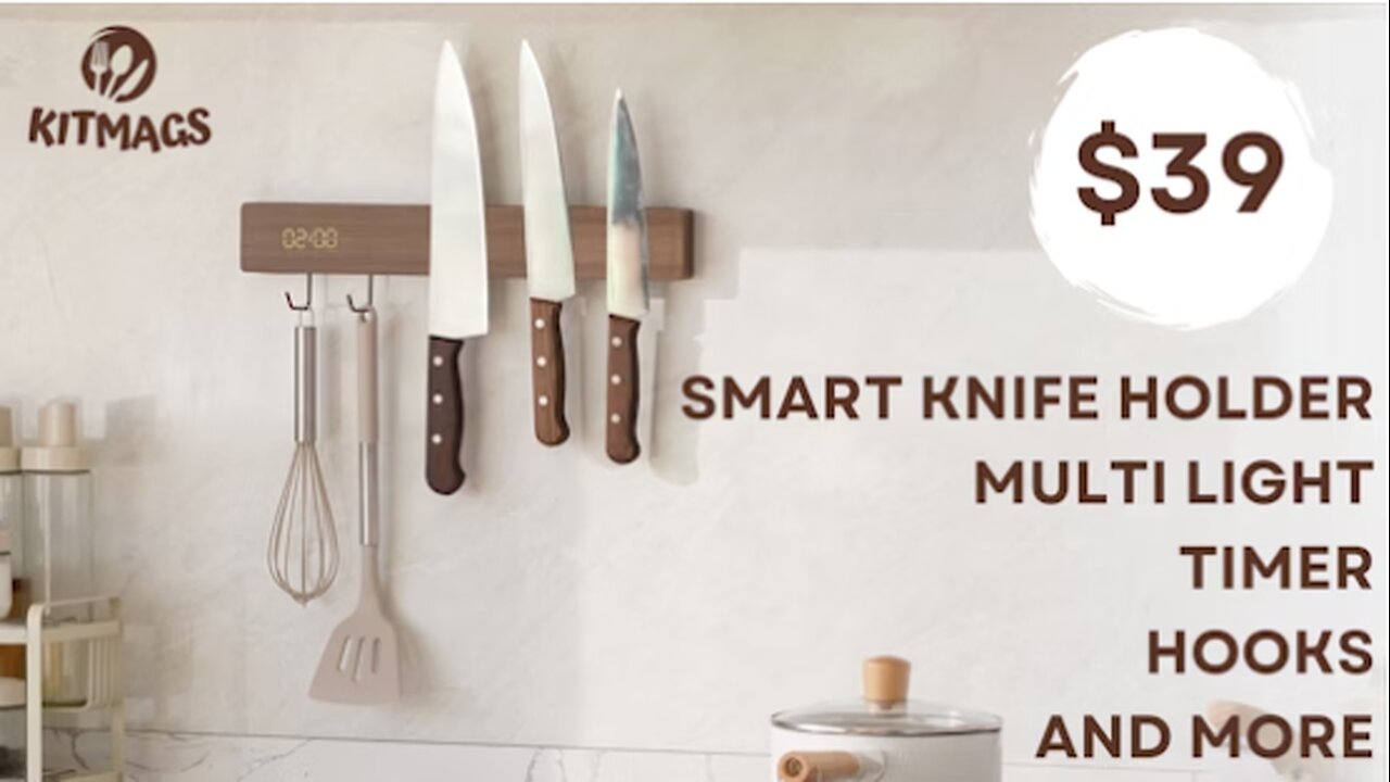 Kitmags: Manage Your Timer, Knives, Cookware, and Tools