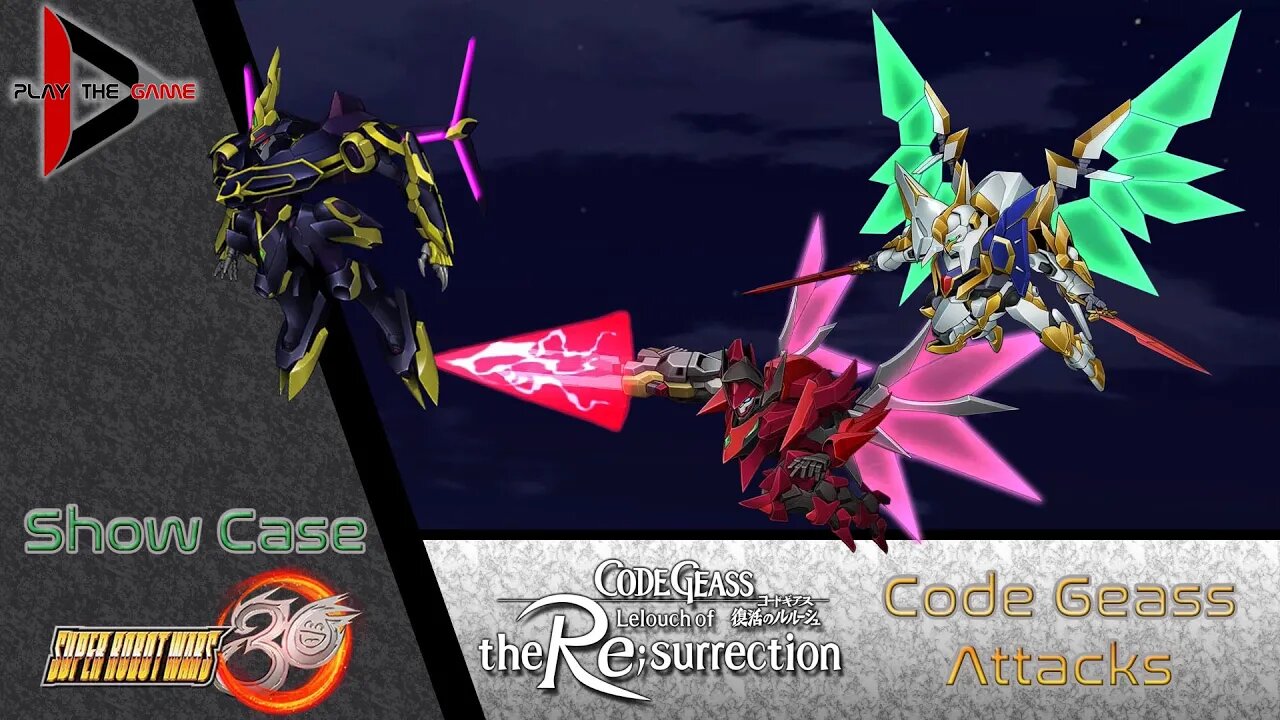 Super Robot Wars 30: Code Geass Attacks [Show Case]