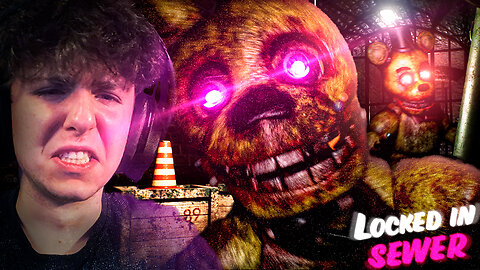 FNAF BUT YOUR CHASED IN THE SEWERS WITH ANIMATRONICS... | FNAF: Locked in Sewers