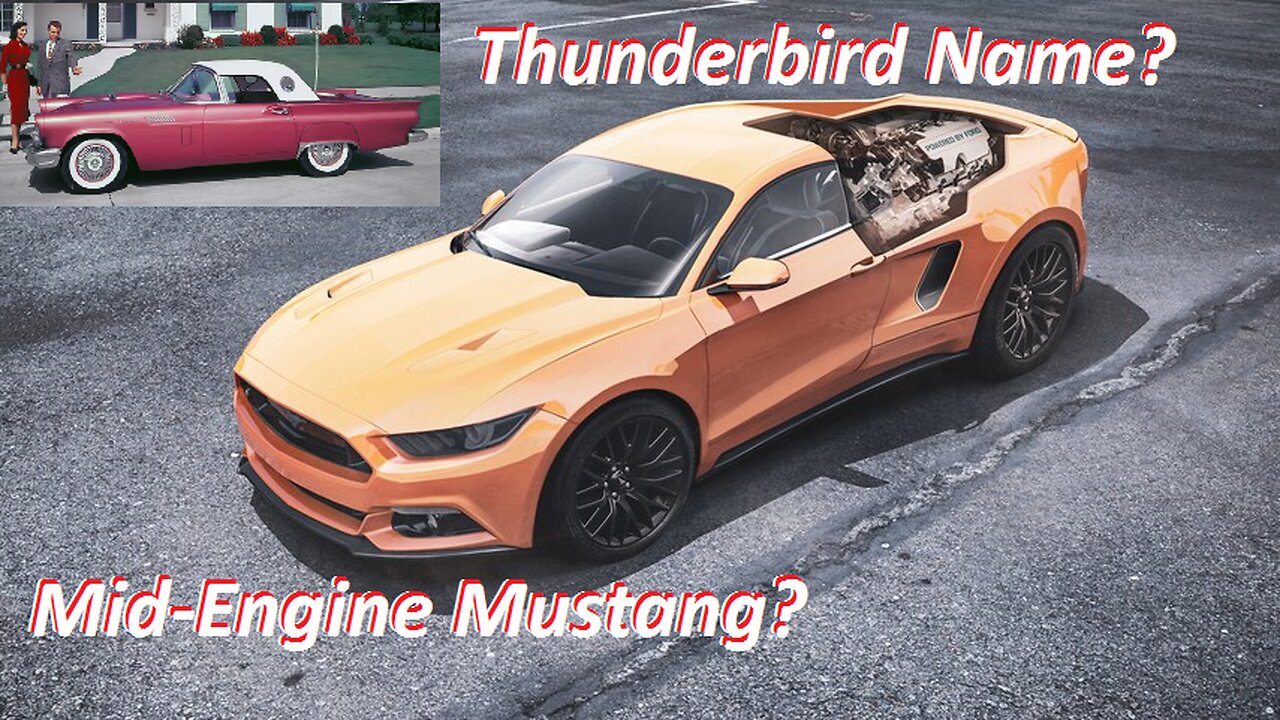 Ford Mid-Engine Mustang Rumors * Ford C8 Corvette Rival *