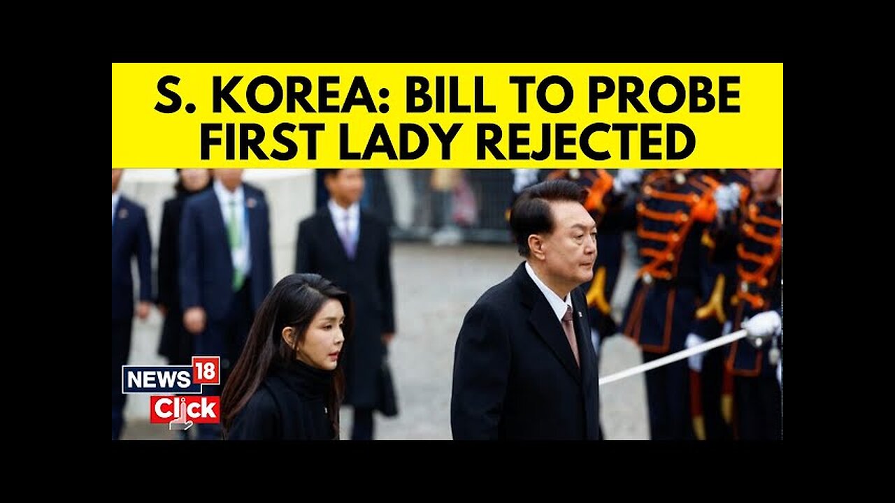 South Korea Parliament Rejects Bill On Special Counsel Investigation Of First Lady