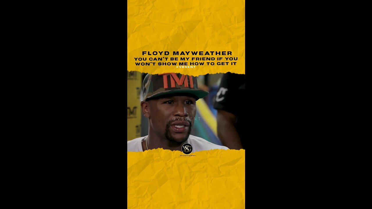 #floydmayweather You can’t be my friend if you won’t show me how to get it. 🎥 @snoopdogg