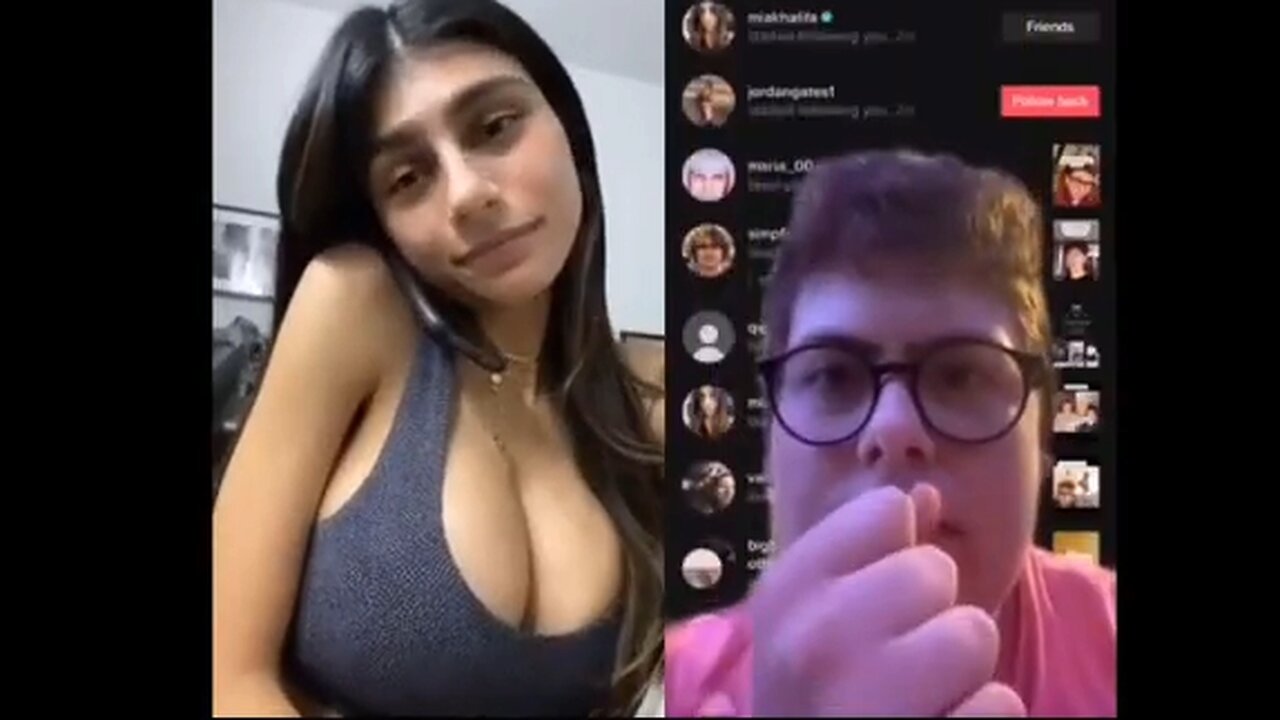 Mia Khalifa Viral TikTok Compilations Sexy Girl Big Boobs