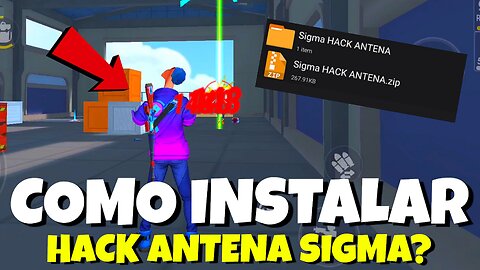 NOVO HACK ANTENA FFH4X MOD MENU SIGMA BATTLE ROYALE APK V1.0.2 AIMBOT / ANTI-BAN (Atualizado)