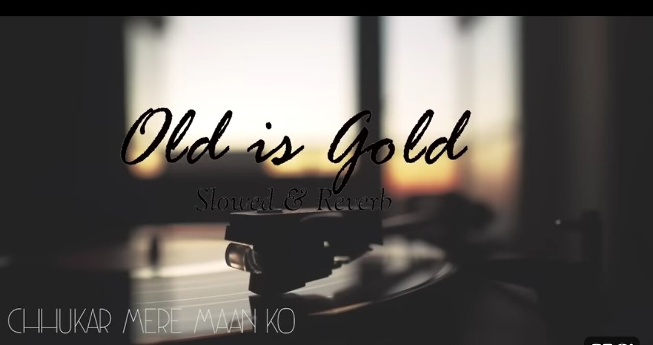 OLD IS GOLD COVER PART 1| SLOW+REVERB | LOFI TRENDING SONG | VIBE WITH LOFI | viral