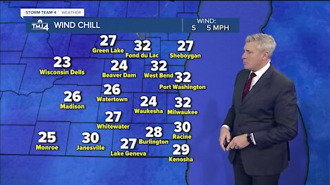 Lows to stay around freezing Friday night