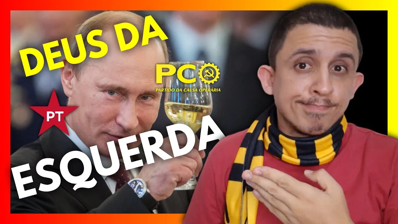 VLADIMIR PUTIN é o deus da ESQUERDA BRASILEIRA | QuintEssência