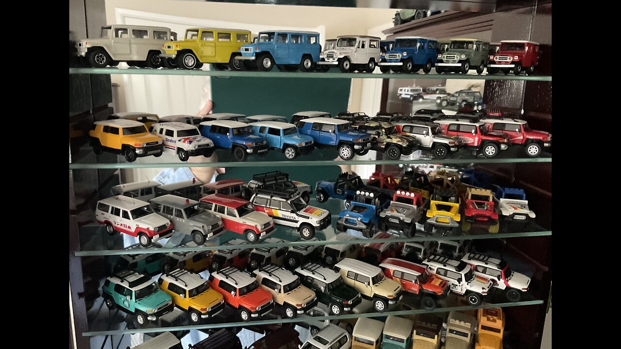 1/64 Scale Land Cruisers, FJ Cruisers and Toyota Trucks