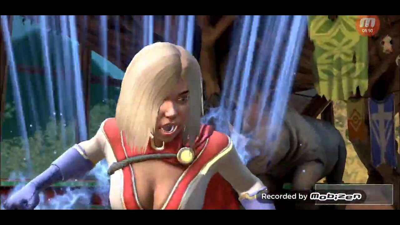Power Girl takes on Darkseid in SOLO Raid / Dawn of Apokolips pt 2 / INJ2 Mobile