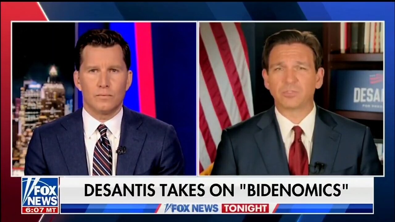 Ron DeSantis Breaks Down Bidenonomics