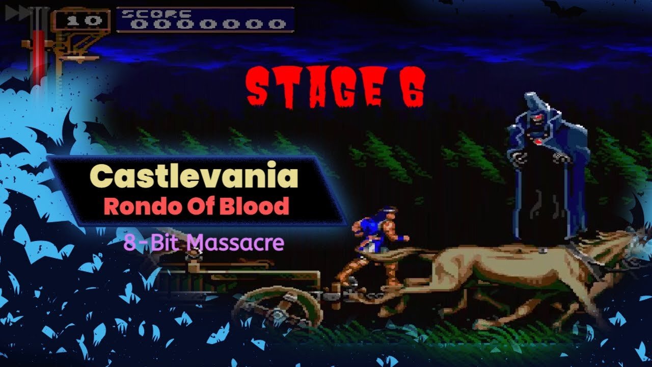 Castlevania: Rondo Of Blood - PC Engine (Stage 6/Shaft Boss)