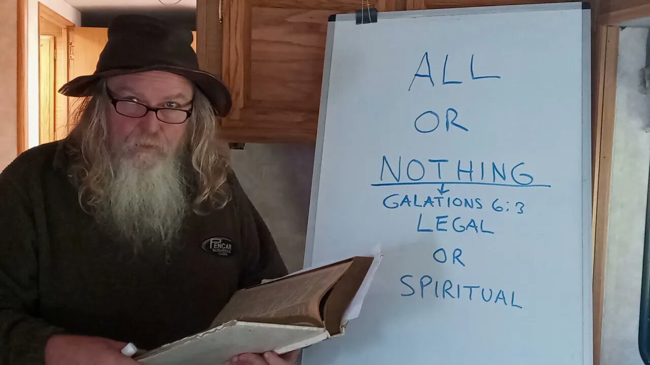 407-1021 part two: ALL or Nothing Galatians 6:3