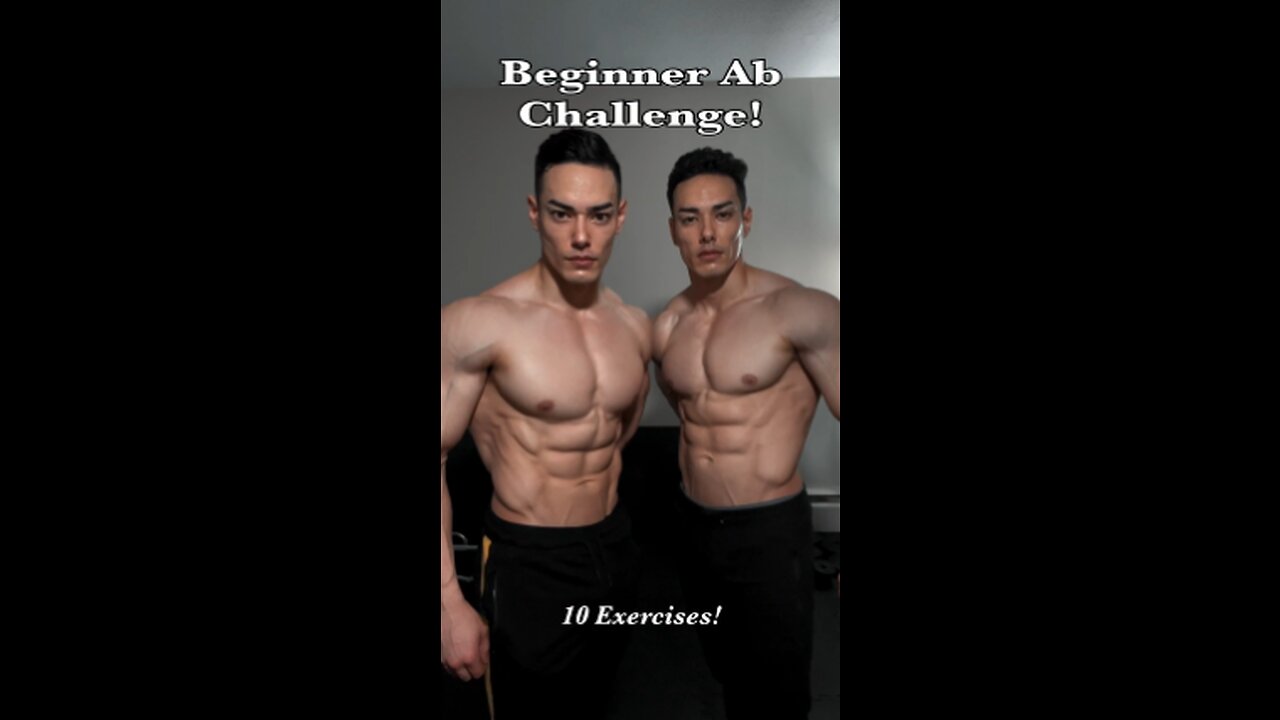 Beginner Ab Challenge! (10 Exercises) NO BREAKS!