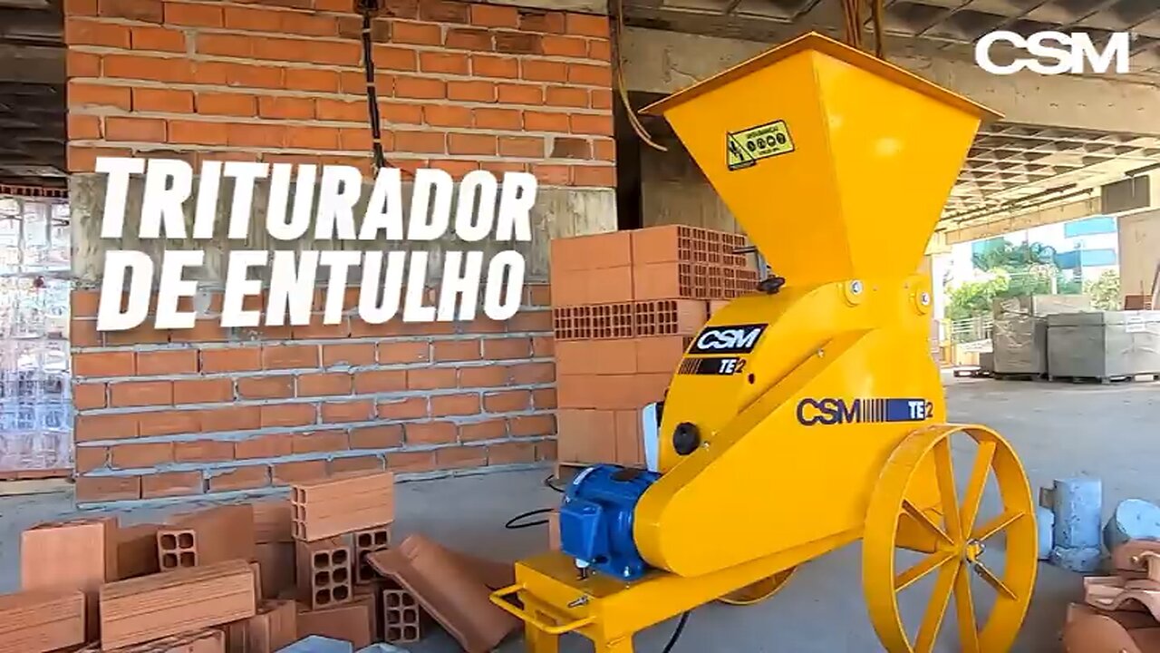 Triturador de entulho