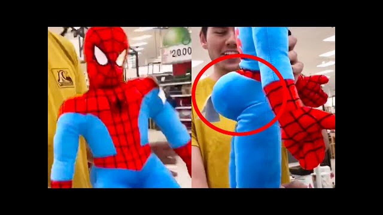 FUNNY99TEAM | SPIDER MAN HAS A BIG BUTT | FUNNY VIDEOS