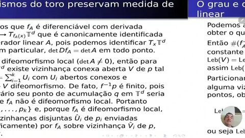 Teoria Ergódica: Ergodicidade dos endomorfismos lineares do toro.