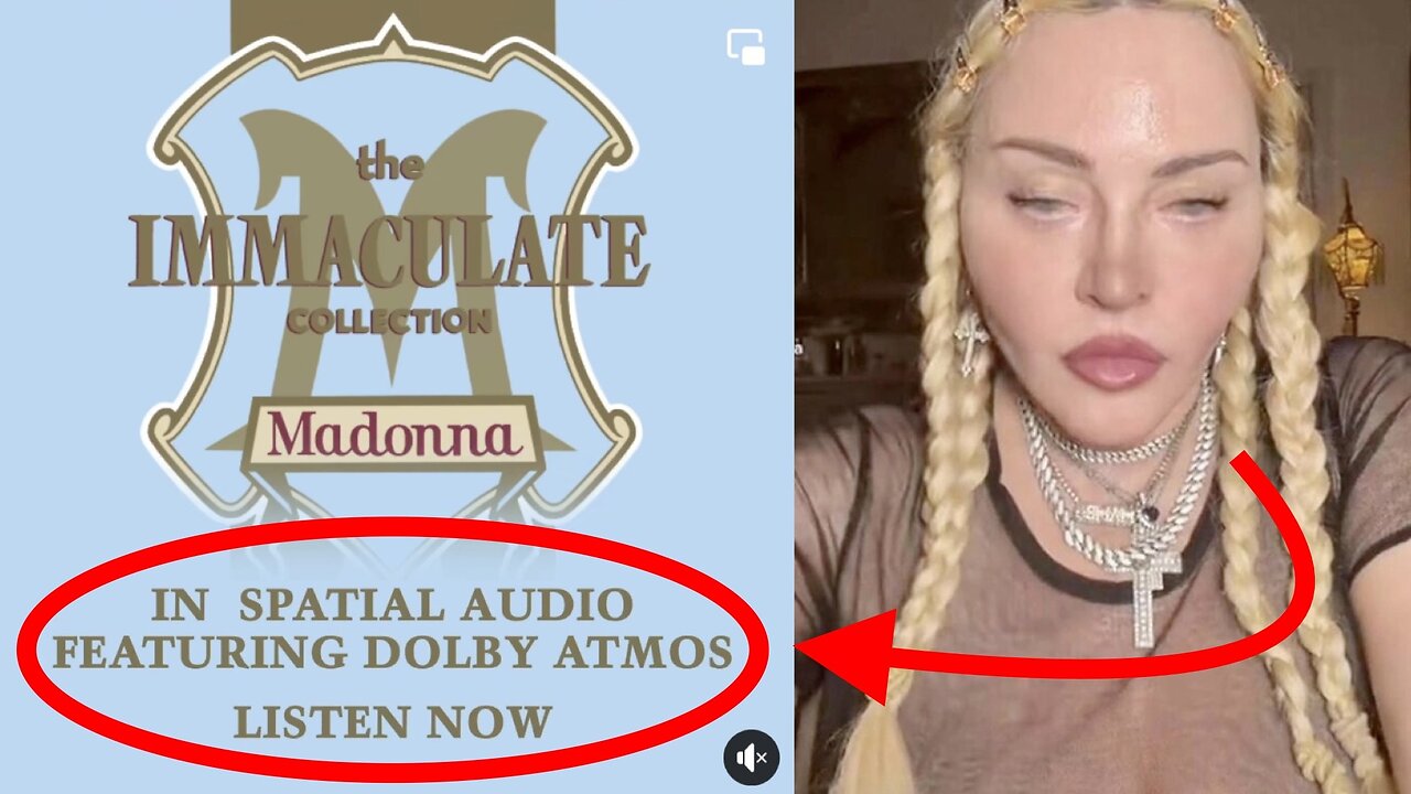 Madonna Immaculate Collection in Dolby Atmos Spatial Audio is Junk