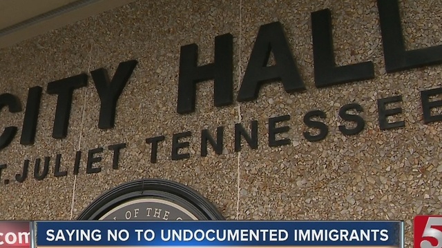 Mt. Juliet's 'No Sanctuary' Resolution Receives Backlash